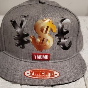 YMCMB‎ Young Money Cash Money Billionaires Snapback Hat Cap Gray One Size